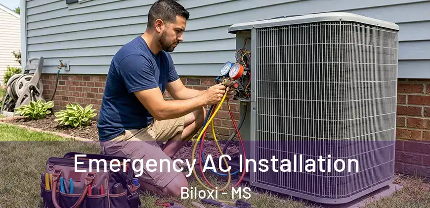  Emergency AC Installation Biloxi - MS