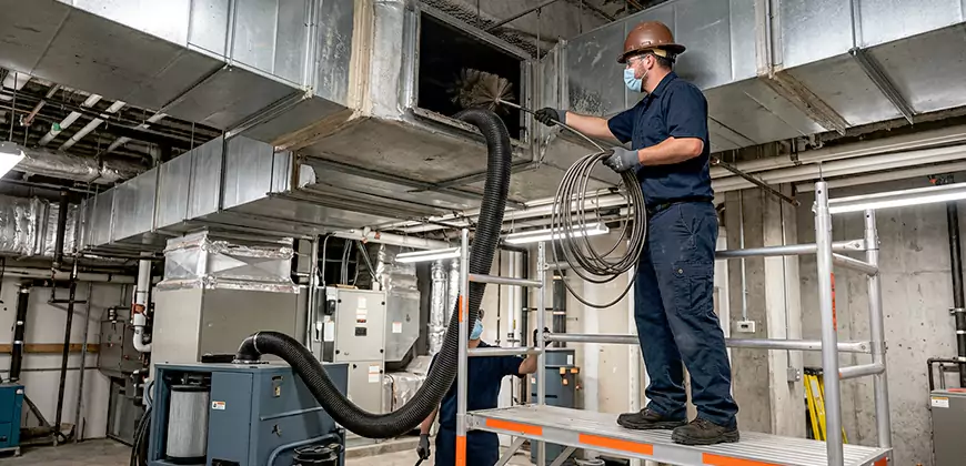 Commercial Ventilation System Cleaning in Biloxi
