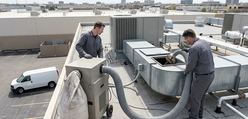 Commercial and Industrial Duct Cleaning in Biloxi