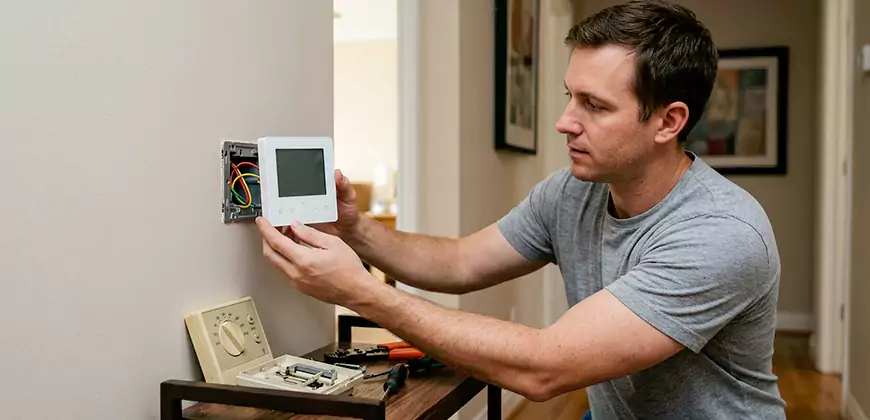 Heat Pump Thermostat Configuration in Biloxi